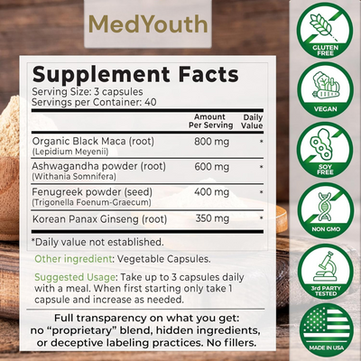 MedYouth | 4-in-1 Natural Complex
